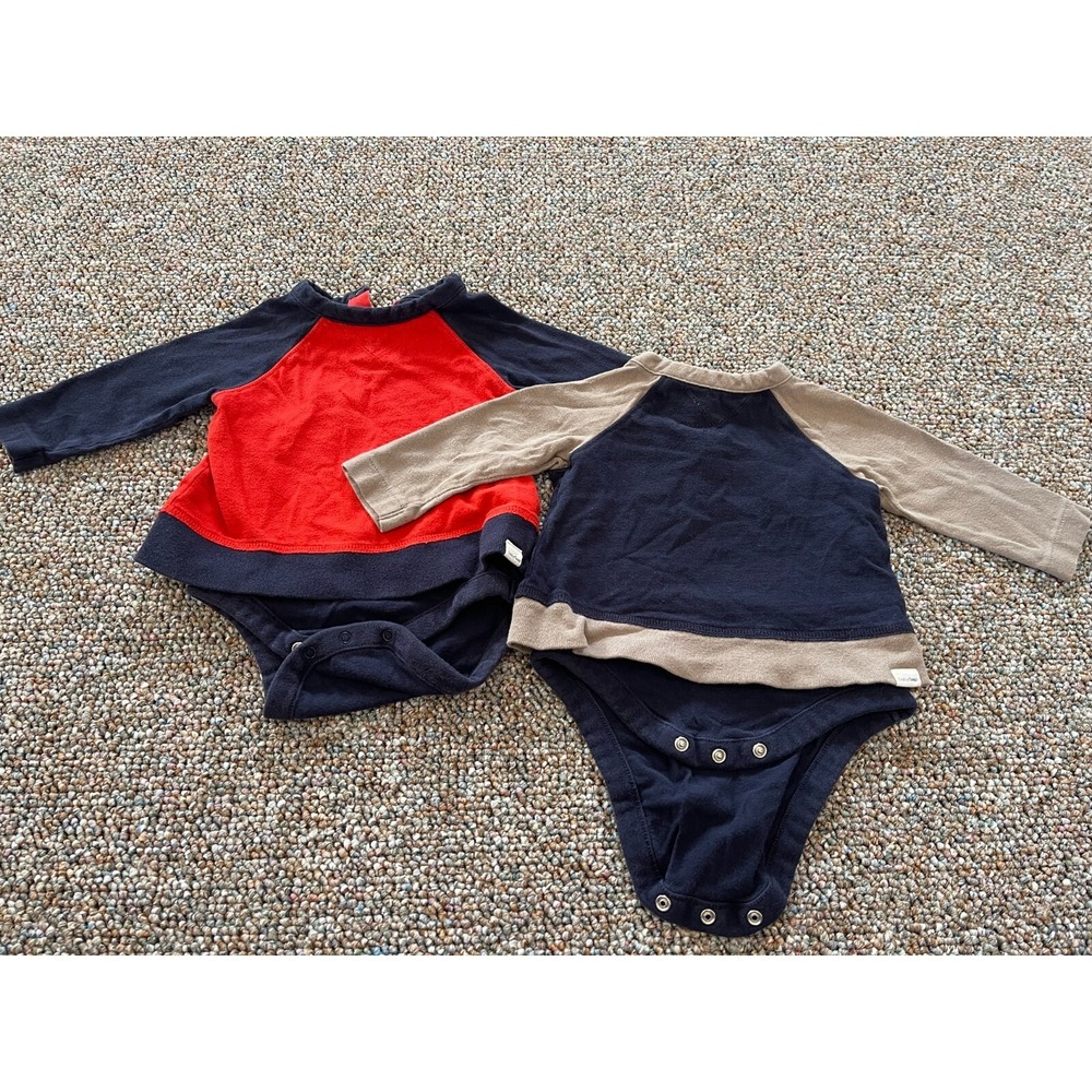Baby Gap Boys Long-Sleeved Top One-Pieces 3-6M